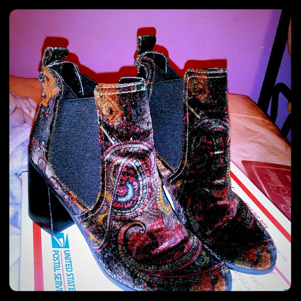 Suede Booties